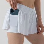 2 in 1 Flowy Active Shorts