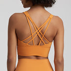 Cross Back High Impact Sports Bra