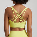 Cross Back High Impact Sports Bra