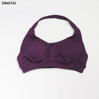 Women's 3 Piece Set: Halter Top, Leggings, Spandex
