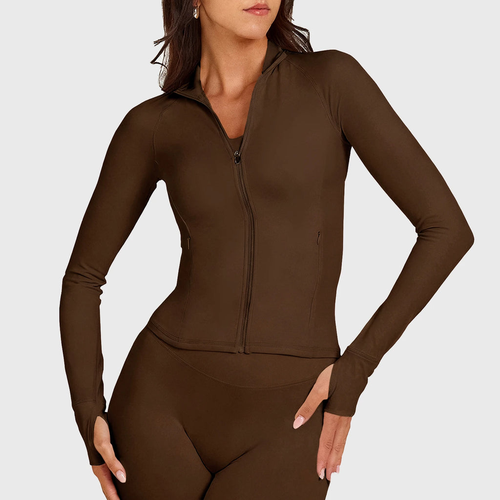 Women Activewear Jacket and Pants Set