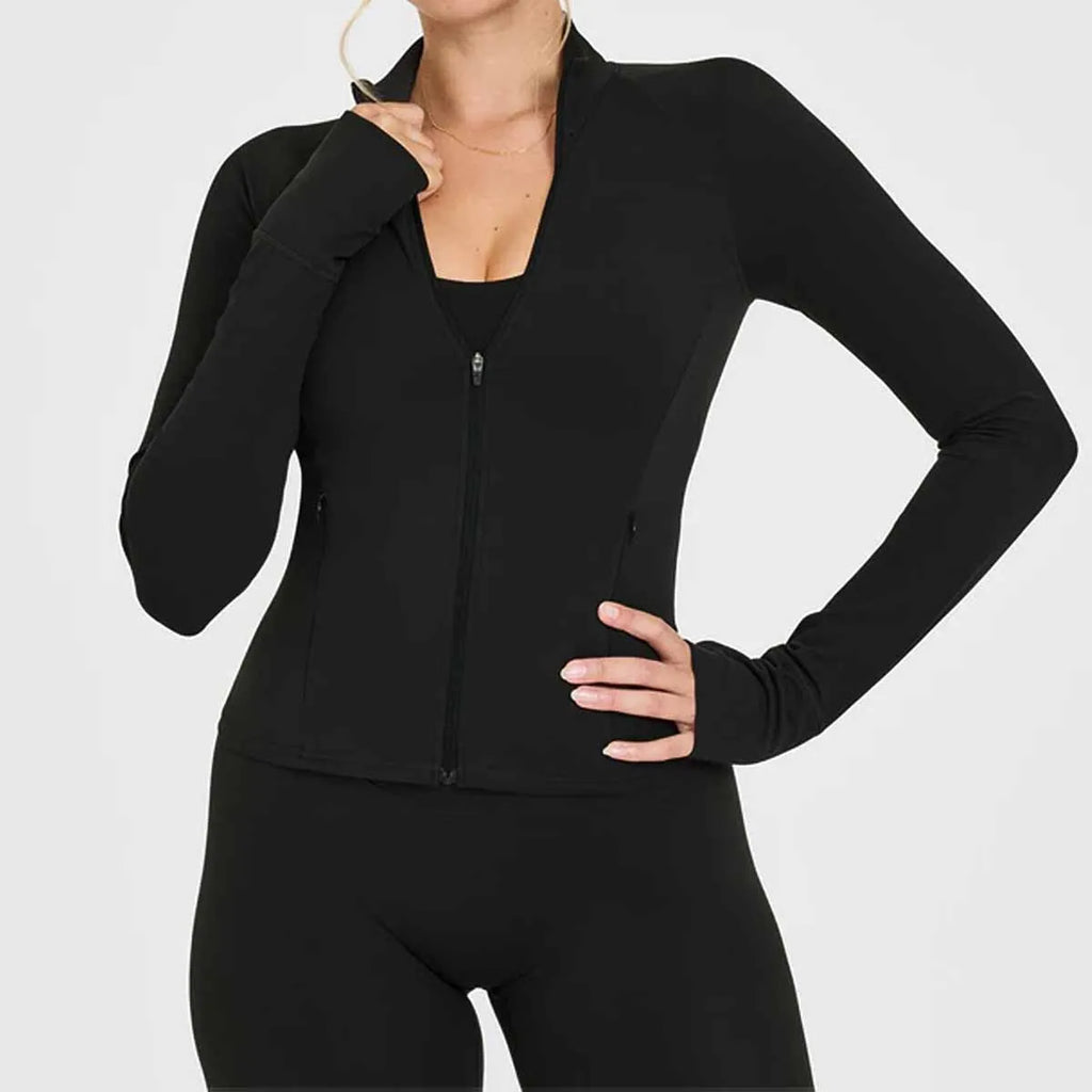Women Activewear Jacket and Pants Set