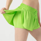 2 in 1 Flowy Active Shorts