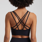 Cross Back High Impact Sports Bra