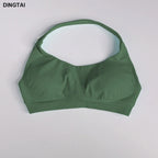 Women's 3 Piece Set: Halter Top, Leggings, Spandex