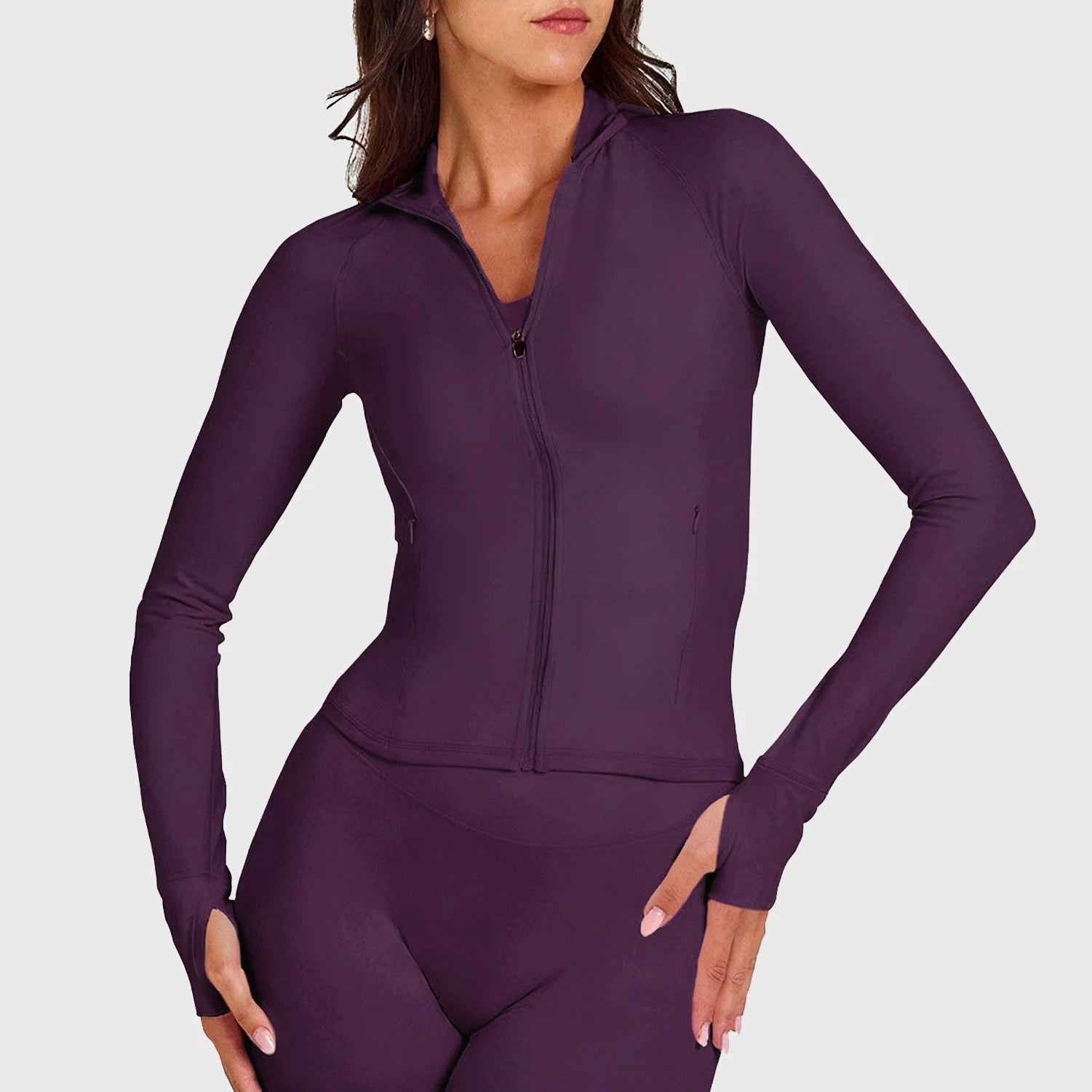 Women Activewear Jacket and Pants Set