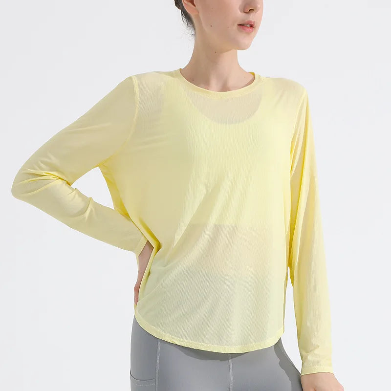 Lightweight Athletic Long Sleeve Shirt