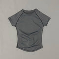 Slimming Seamless Short Sleeve Active Top