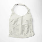 Women Halter Top Longline Padded Tank