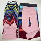 2 Pieces Leggings and Halter Tank Set