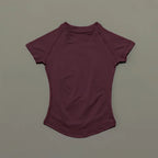 Slimming Seamless Short Sleeve Active Top
