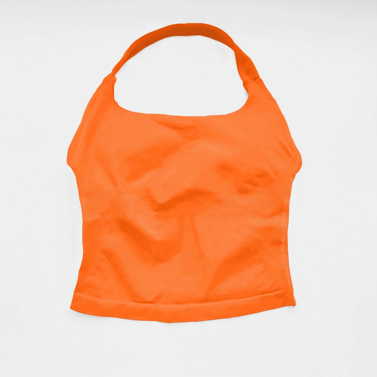 Women Halter Top Longline Padded Tank