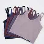 Sports Yoga Bra With Built-In Bra & Removable Pads