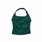 Women Halter Top Longline Padded Tank