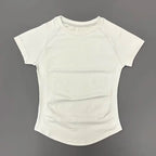 Slimming Seamless Short Sleeve Active Top