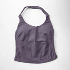 Women Halter Top Longline Padded Tank