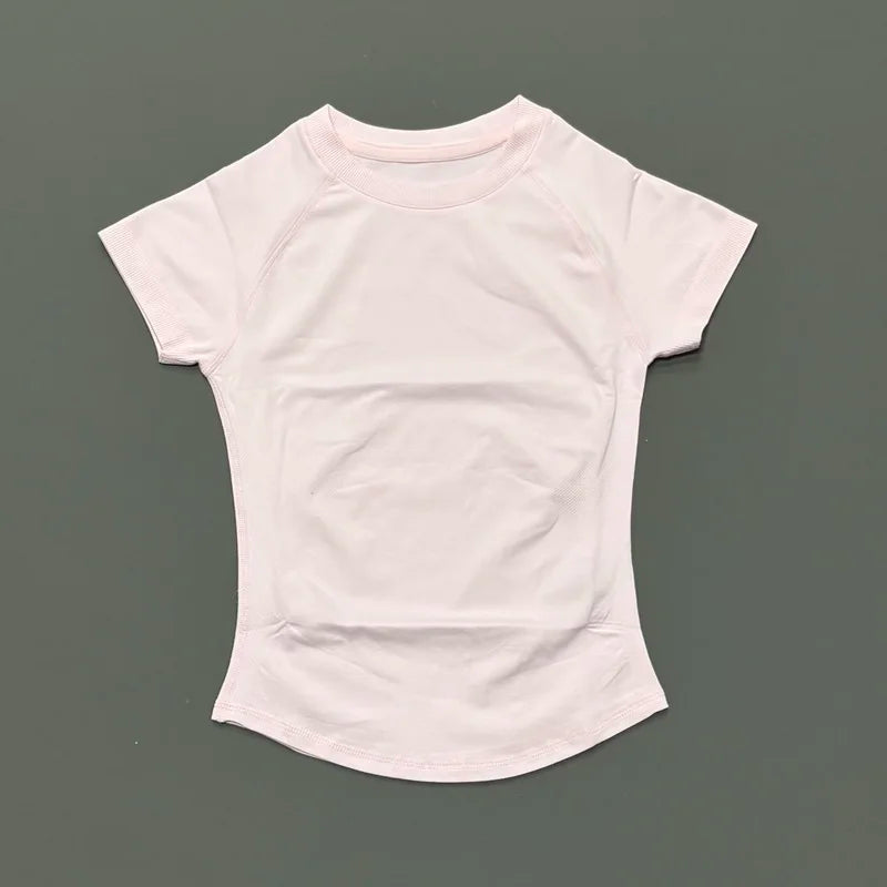 Slimming Seamless Short Sleeve Active Top