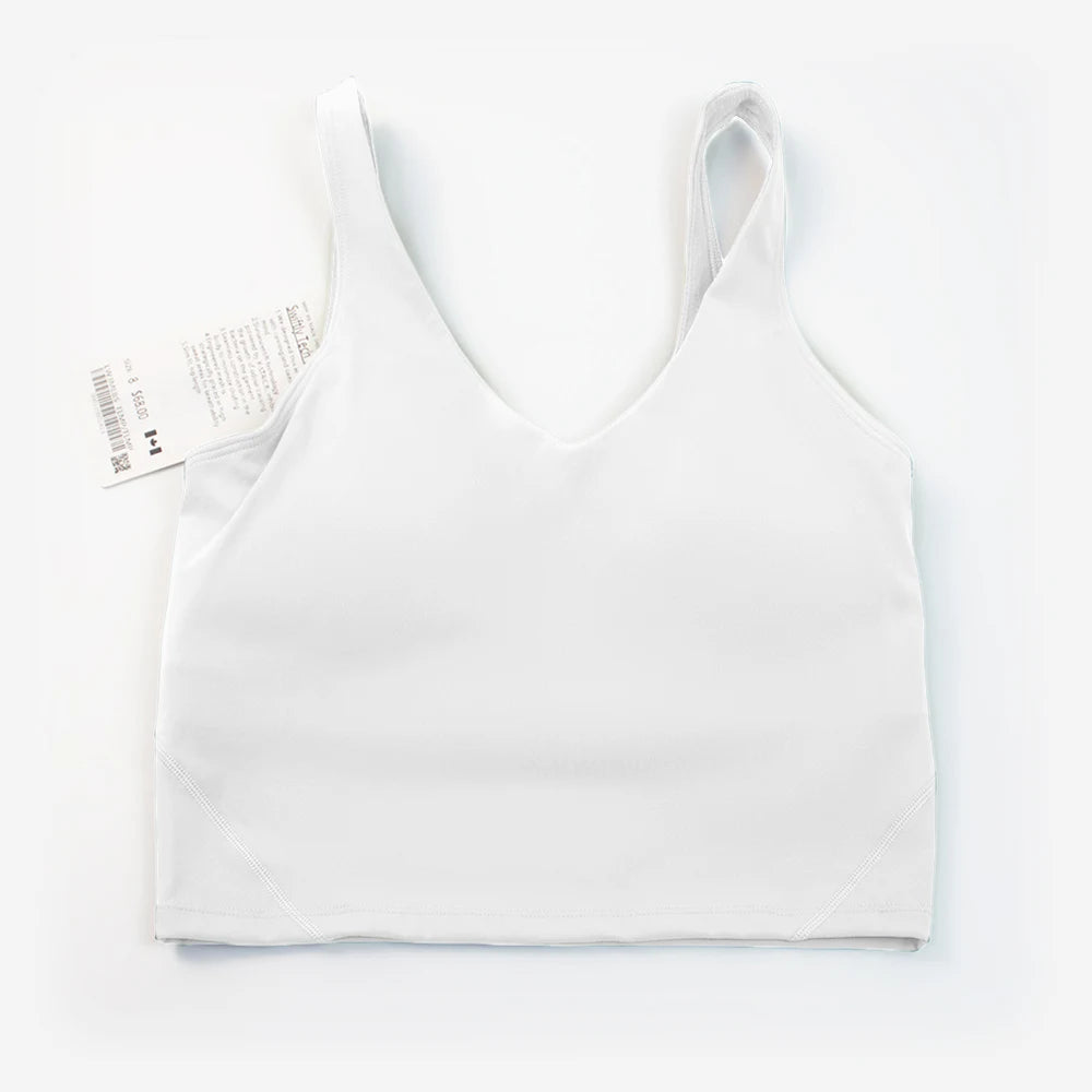 Sports Yoga Bra With Built-In Bra & Removable Pads
