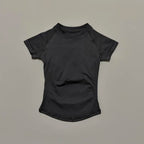 Slimming Seamless Short Sleeve Active Top