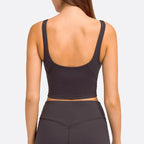 Sports Yoga Bra With Built-In Bra & Removable Pads