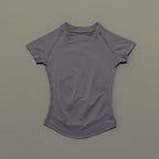 Slimming Seamless Short Sleeve Active Top