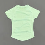 Slimming Seamless Short Sleeve Active Top