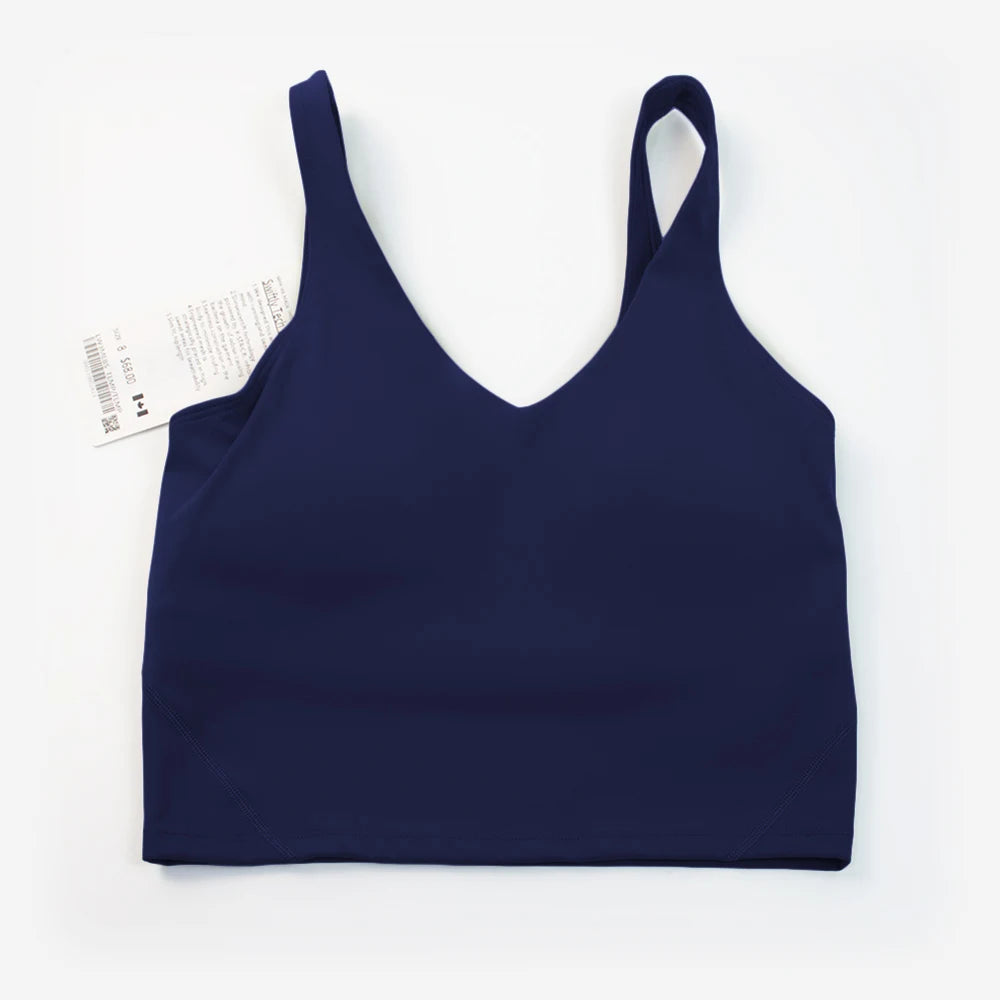 Sports Yoga Bra With Built-In Bra & Removable Pads