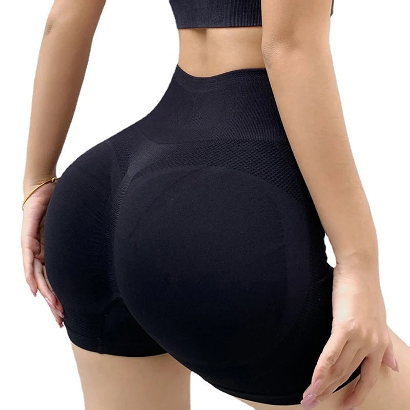 Women's High Waist Seamless Shorts