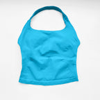 Women Halter Top Longline Padded Tank