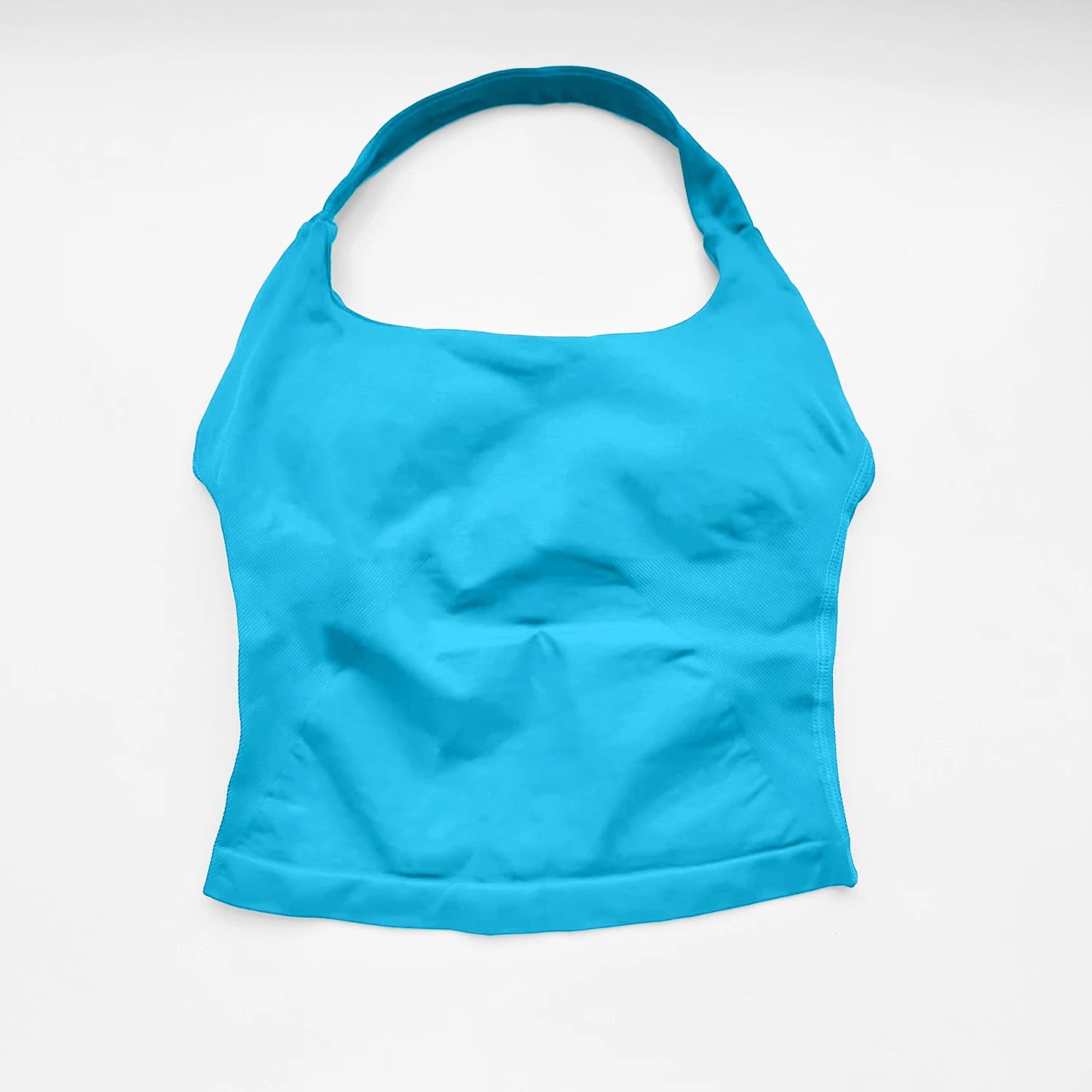 Women Halter Top Longline Padded Tank