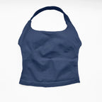 Women Halter Top Longline Padded Tank