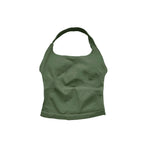 Women Halter Top Longline Padded Tank