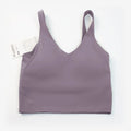 Sports Yoga Bra With Built-In Bra & Removable Pads