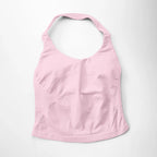 Women Halter Top Longline Padded Tank