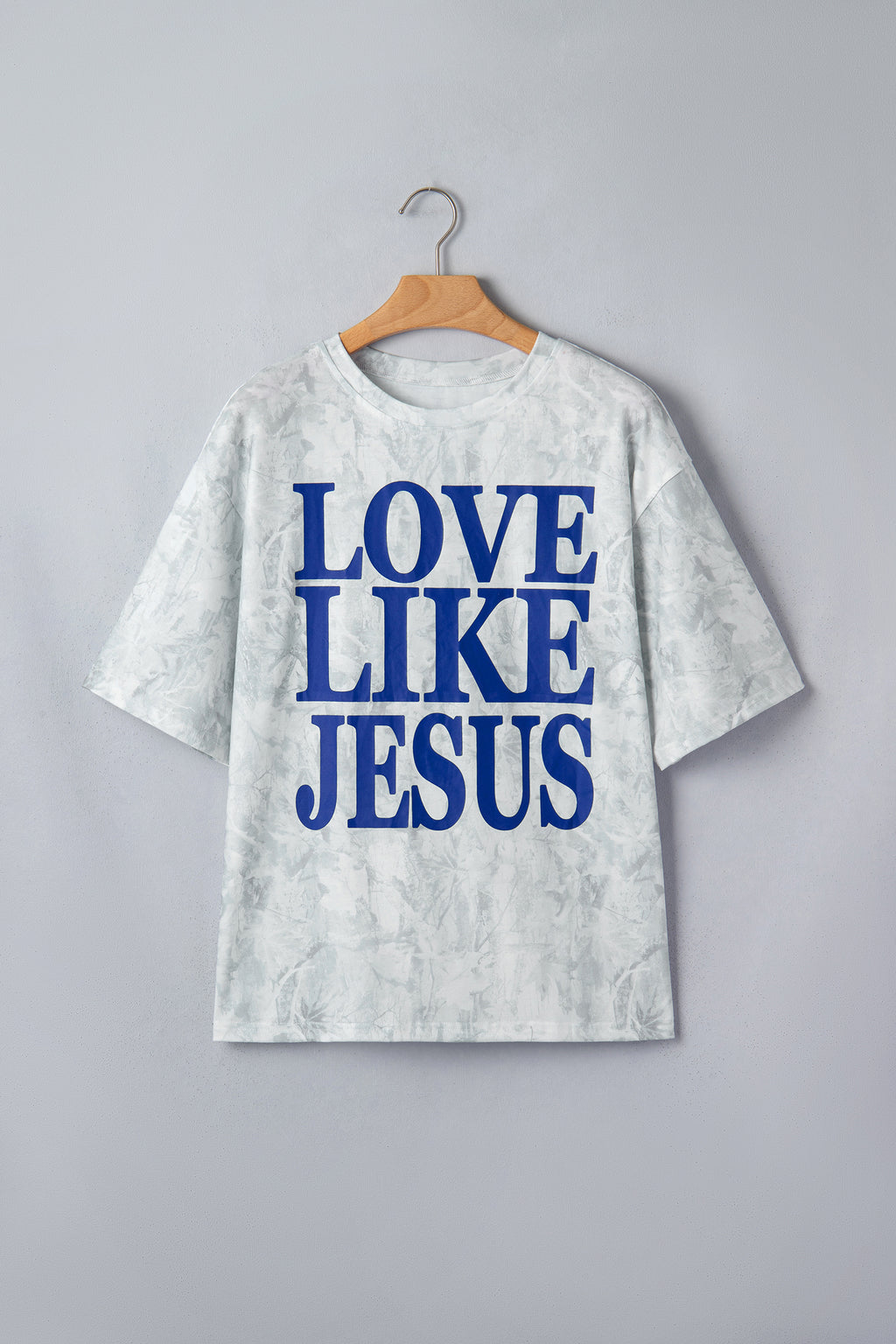 Love Like Jesus Camouflage Oversized T Shirt