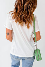 Rugby Bowknot GAME DAY Graphic Tee